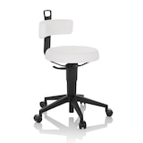 thumbnail of Werkkruk / balansstoel TOP WORK FLEX PU wit hjh OFFICE