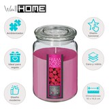 thumbnail of WellHome - Set aus 3 Duftkerzen im Glasbehälter mit Himbeer-, Waldbeerenduft und Tiareblüte Ø10x14,5 cm