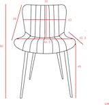 thumbnail of Esszimmerstuhl Set 4 Kunstleder Grün 80x47x58 cm stapelbar mit Klick Mechanismus, Metall Holz Gestell, ergonomisch gepolstert für Küche