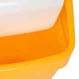 thumbnail of Papelera Syr con tapa abatible amarilla de 50 l