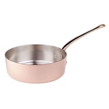 thumbnail of AGNELLI - ALCU107F20 - Cacerola baja de cobre liso - Diámetro 20 cm Ø - Altura 8 cm - Grosor 2mm -