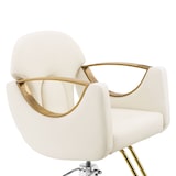 thumbnail of physa - Physa Fauteuil de Coiffeur avec Repose-Pieds - 55-65 cm - 180 kg - crème Fauteuil Salon de Coiffure Siège de Coiffure