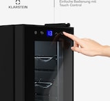 thumbnail of Klarstein Shiraz 14 Slim Uno Weinkühlschrank 14 Flaschen 5 - 18 °C Touch-Control Schwarz