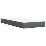 thumbnail of vidaXL Boxspringbett mit Matratze Dunkelgrau 100x200 cm Stoff
