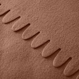 thumbnail of wometo 16er Set WAVE Fleecedecken 120x160 cm – OEKO-TEX ca. 300g weiche Fleece Decke mit Wellenrand Anti-Pilling braun