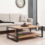 thumbnail of Table basse en aggloméré et métal Cosmo Hanah Home