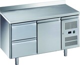 thumbnail of GastroHero Kühltisch ECO 1/2 mit Aufkantung - GN 1/1