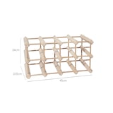 thumbnail of WellHome - Portabottiglie in faggio per 12 bottiglie