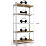 thumbnail of Estantería Metalica Modular 5 Estantes  sin Tornillos 180x90x40 cm 175 kg por Balda