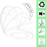 thumbnail of Sedile tavoletta copriwater bianco Termoindurente Comfort Brixo