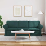 thumbnail of vidaXL Bank Donkergroen 215 x 82 x 80 cm Stof
