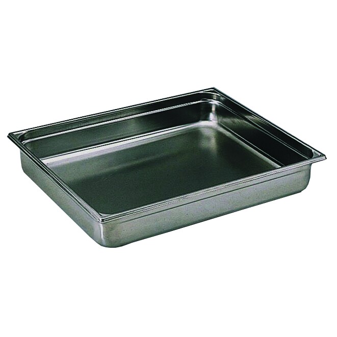 Bourgeat Bac gastro inox GN 2/1 H.5.5 cm plein sans anses Bourgeat - 740005