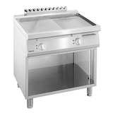 thumbnail of Bakplaat/Grillplaat | 700 B800 00 | Bakplaat 1/2 Glad 1/2 Geribbeld (b)720x(d)445mm | 10kW | 800x700x850(h)mm