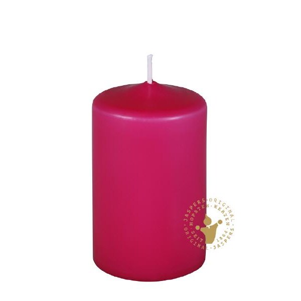 Stumpenkerzen pink 200 x 80 mm, 6 Stück