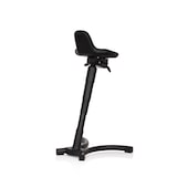 thumbnail of Taburete / silla de trabajo TOP WORK 34 PU negro espuma marco métalico hjh OFFICE