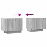 thumbnail of vidaXL TV-Schrank Grau Sonoma 100x35x40 cm Holzwerkstoff