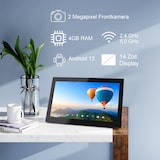 thumbnail of XORO MegaPAD 1404 V7 14" (35,56cm) Tablet, 64GB, schwarz Android