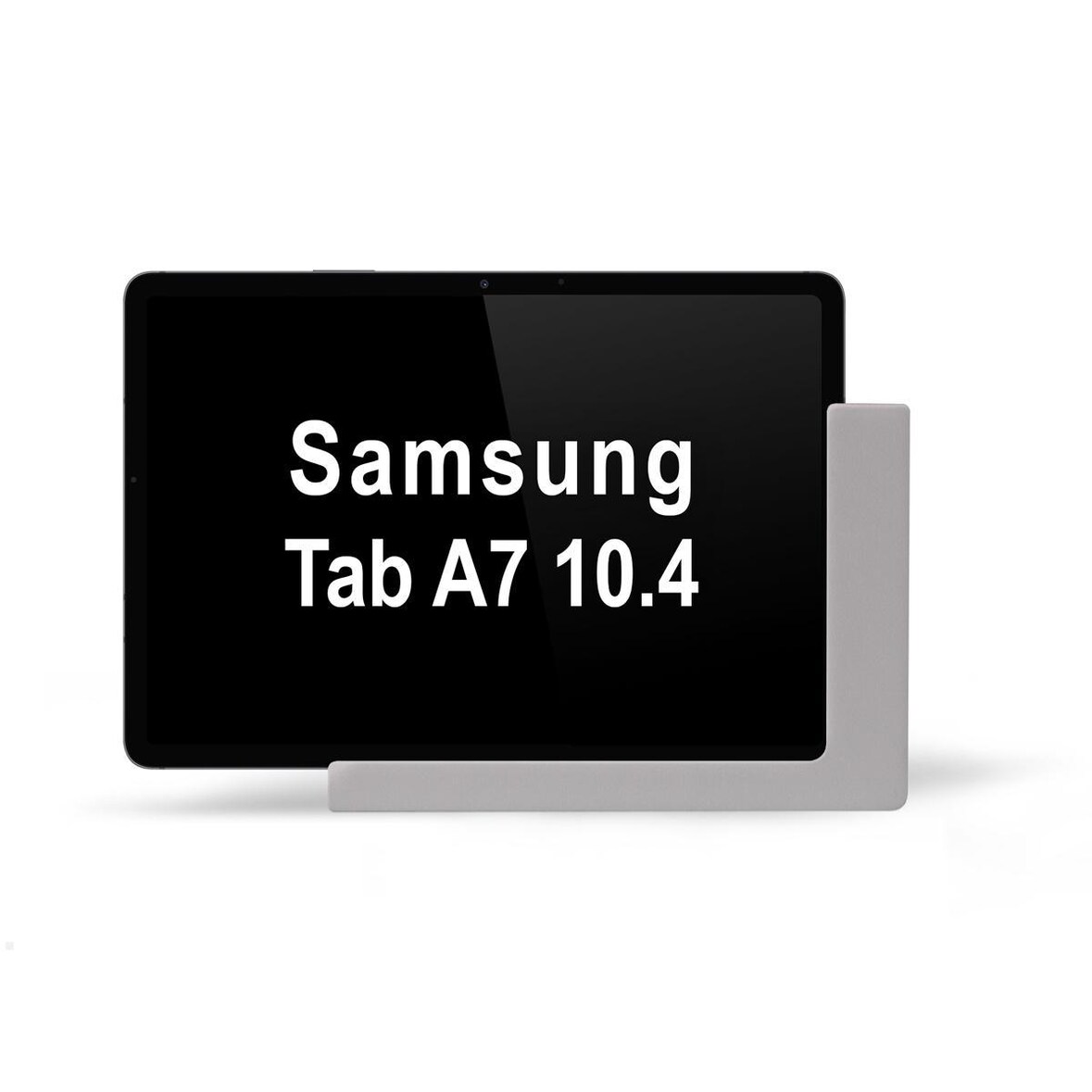 TabLines TWP001S Tablet Wandhalter für Samsung Tab A7 10.4 (2020), silber