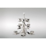 thumbnail of Tannenbaum Teelichthalter für 12 Teelichter versilbert und anlaufgeschützt
