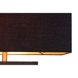thumbnail of SalesFever Stehleuchte | Gestell Treibholz / Schirm Stoff | B 40 x T 20 x H 163 cm | Natur – Schwarz