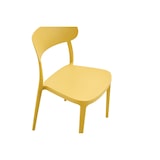 thumbnail of METRO PROFESSIONAL Silla apilable Gastro, plástico, amarillo mostaza