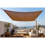 thumbnail of Toldo vela coco natural 1x3 m 60% ocultación para jardín terraza pérgola
