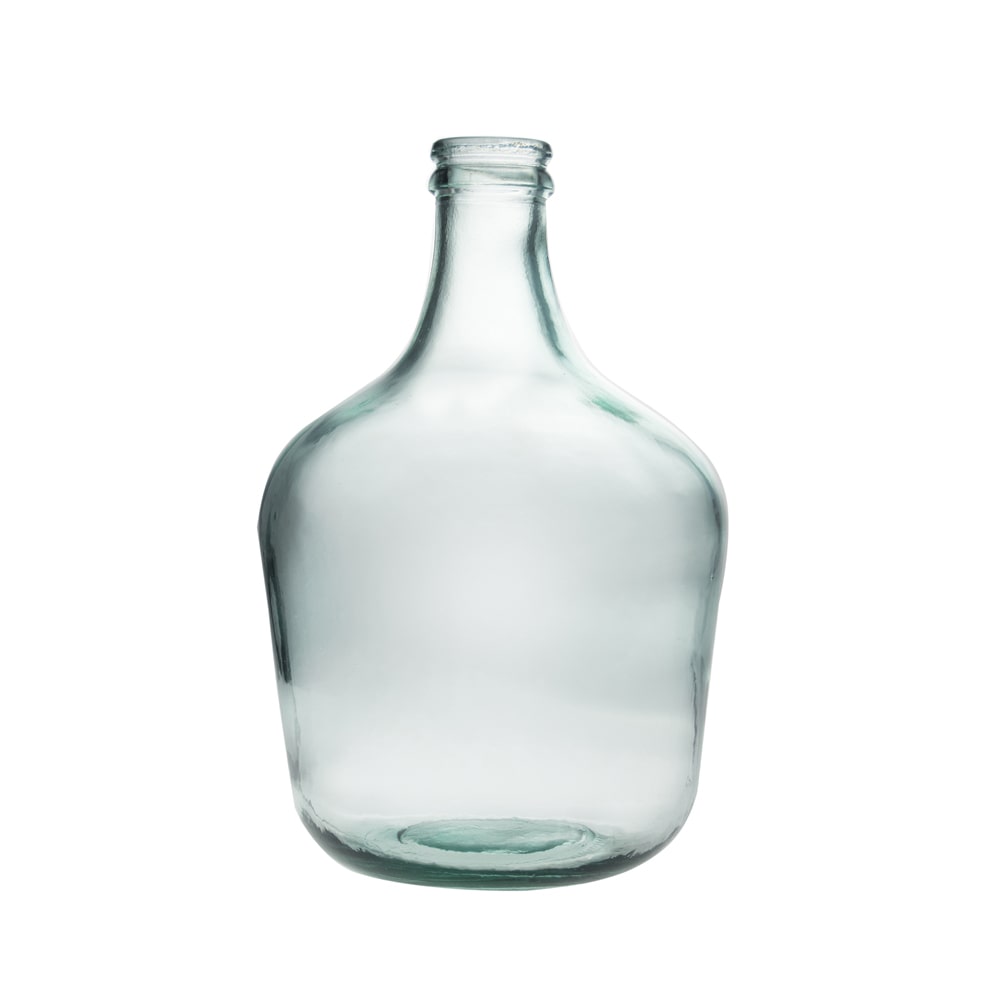 Bouteille Dame Jeanne 12 l en verre recyclé -  1200.00 cl Transparent / Cristal Rond Verre Table Passion 27.00x27.00 cm