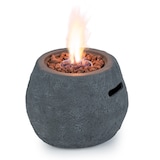 thumbnail of Andros Gas-Feuerstelle 40.000BTU/13kW Deckel Edelstahlbrenner Mittleres Steingrau