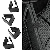 thumbnail of tectake Isla de ratán Santorini  Negro