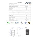 thumbnail of PRENSA STOVE - Estufa de Leña de Campana con Horno Modelo EVEREST 13 kW