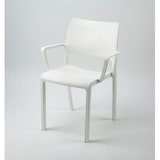 thumbnail of METRO PROFESSIONAL Sedia con braccioli impilabile Tramontana, plastica, bianco