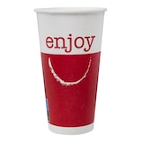 thumbnail of MONOUSO - Kaltgetränkebecher mit Dekor "Enjoy" 32Oz/1.025ml Ø11,2cm (620 Stück)