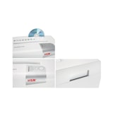 thumbnail of Destructora de documentos HSM shredstar X10, nivel de seguridad 4, corte en partículas, 10 hojas