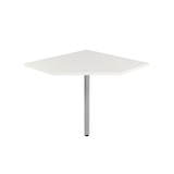 thumbnail of Mesa de canto Rocada 90º em faia para secretária série WORK/METAL - alumínio/branco