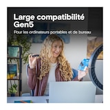 thumbnail of Crucial - P510 - Ssd Interne - 1 To - Pcie Gen4 Nvme M.2 - Vitesse Lecture Jusqu'a 11000 Mo/s - Ct1000p510ssd8