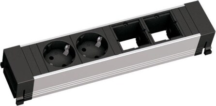 Bachmann CONFERENCE / TOP FRAME 4-fach 2x Steckdose, 2x CM (909.003)