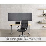 thumbnail of Lot de 6 panneaux muraux acoustiques HWC-L52, panneaux muraux acoustiques, insonorisant 1qm surface 60x30cm ~ gris