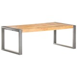 thumbnail of vidaXL Couchtisch 110x60x40 cm Massivholz mit Palisander-Finish : Farbe - Grau