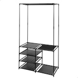 thumbnail of Max Home Armário aberto 4 prateleiras em tecido 87x45x158 cm