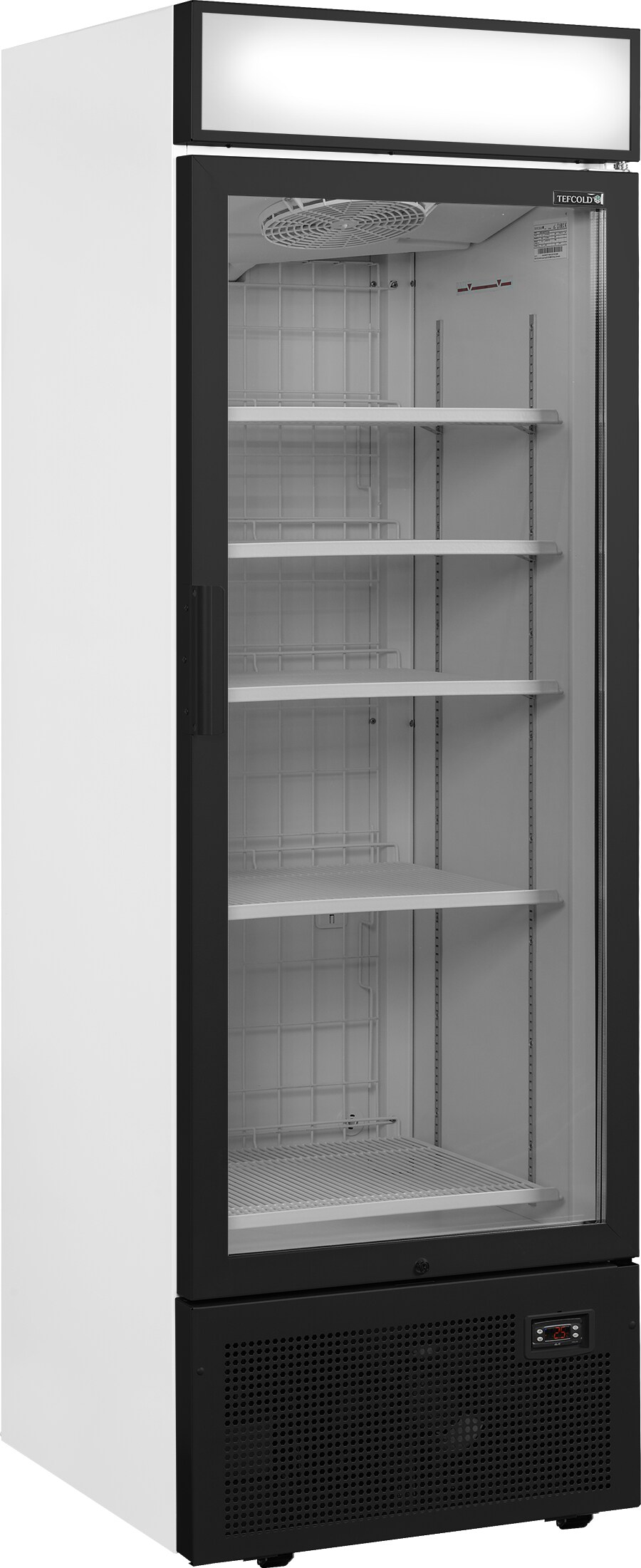 TEFCOLD Displaygefrierschrank UFSC1450GCP NF 544l Weiß