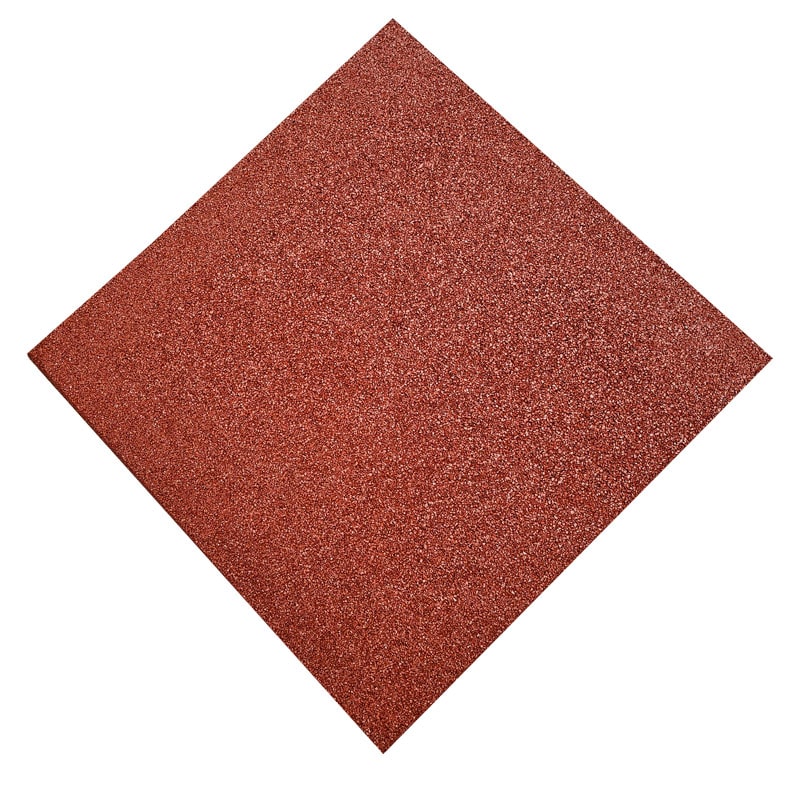 Pavimentos Arquiservi - Losetas de Caucho - Pack 12 - 50x50cmx20mm (Rojo)