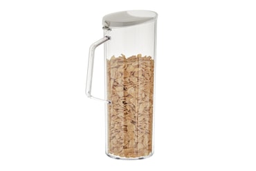 APS Graan karaf/muesli dispenser/cornflakes dispenser/muesli kan Ø 10 cm, H: 28 cm, 1,5 liter