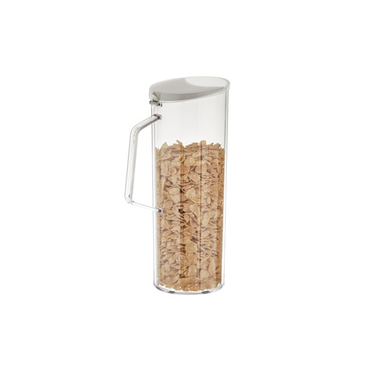 APS Cerealienkaraffe/Müslispender/Cornflakesspender/Müslikrug Ø 10 cm, H: 28 cm, 1,5 Liter