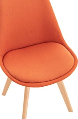 thumbnail of Esszimmerstuhl Linares orange/Stoff