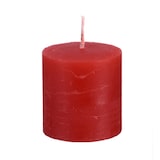 thumbnail of durchgefärbte Rustica Stumpenkerzen rot 200/70 mm, 1 Stück, Rustik Kerzen