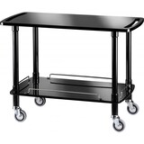 thumbnail of Carrello portavivande in legno colore nero