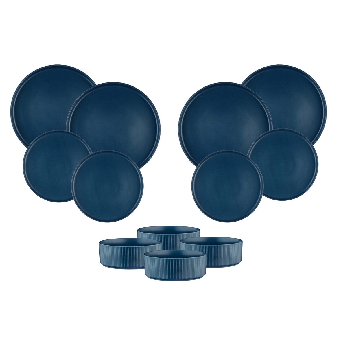 Service Les Essentiels SCANDI - 12 pièces - Marine