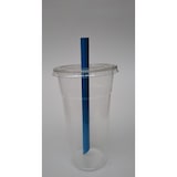 thumbnail of 720 Bubble Tea Becher,  Ausschankbecher PP transparent 24 oz/ 700 ml