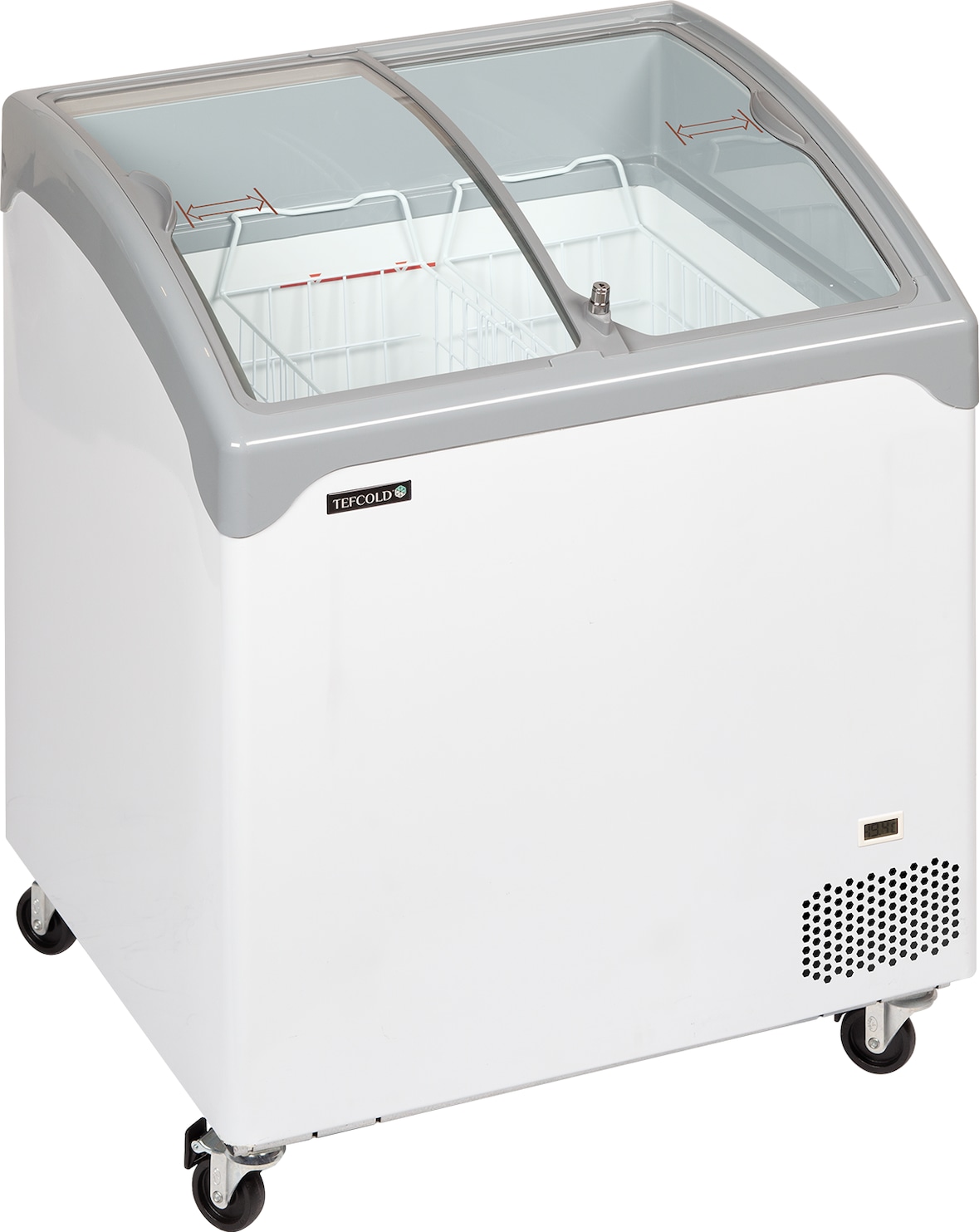 TEFCOLD Eiscrem-Gefriertruhen NIC201SCEB 185l Weiß