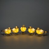 thumbnail of Konstsmide LED Acryl Vögel, 5er-Set, klar,24V, Aussen (IP44), 40 warm weiße Dioden , weißes Kabel - 6291-103